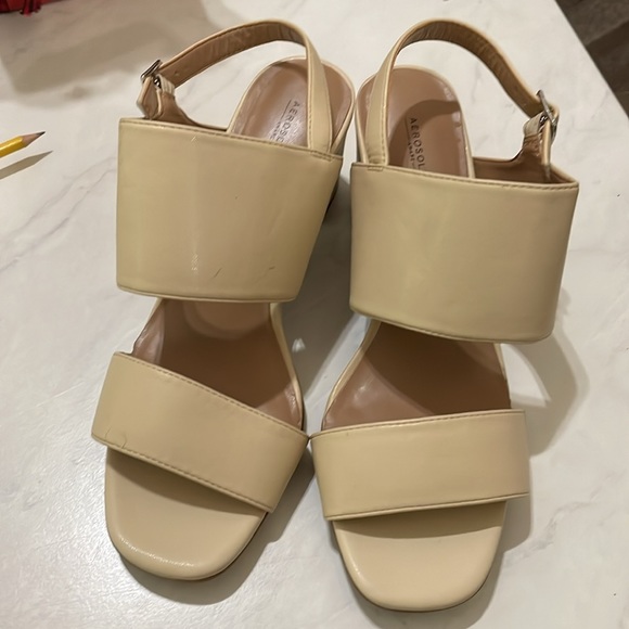 Aerosoles Emmex Women's Slingback heeled Sandals size 9.5 NWOB casual office - Picture 2 of 8